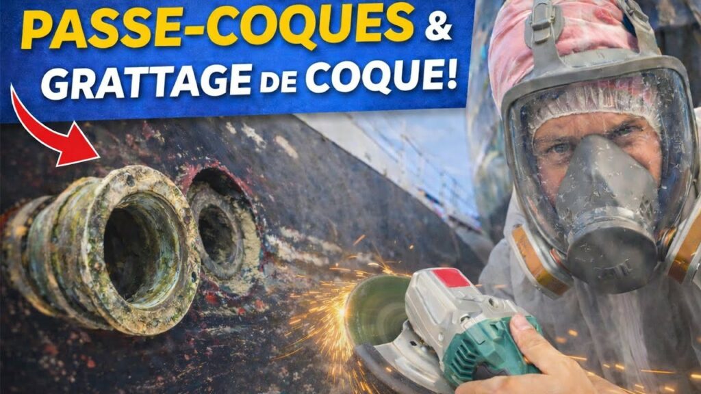 Remplacement des passes-coque et vannes sur un voilier ancien : un chantier essentiel pour la sécurité